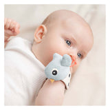 Done by deer wrist rattle happy clouds blue, 2 pcs.