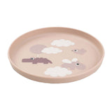 Done by deer box board happy clouds pink