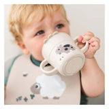 Done by deer sippy cup small farm beige, 215ml