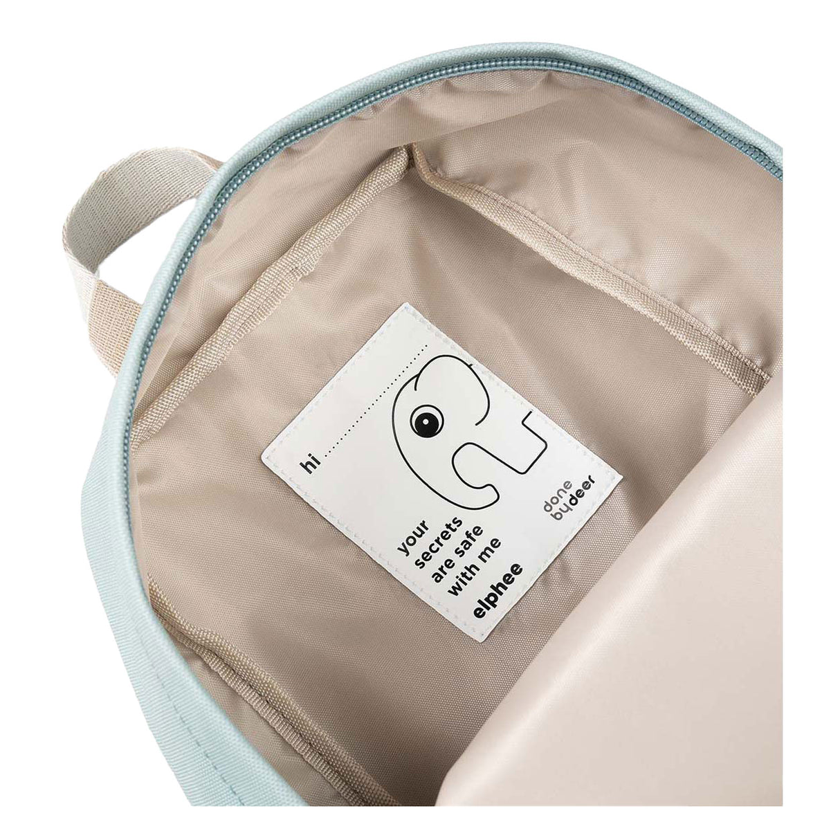 Done by Deer Kinderrucksack Elphee Blau 4 l