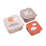 Done by deer snack box happy clouds pink, 3 pcs.