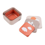 Done by deer snack box happy clouds pink, 3 pcs.