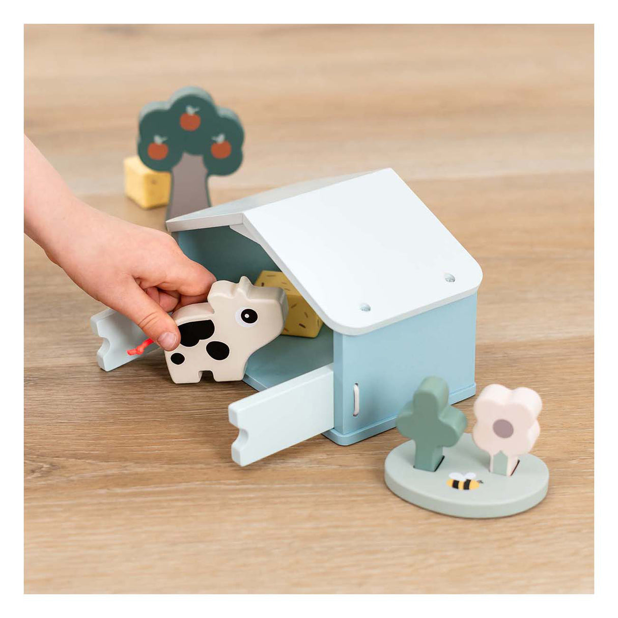Done by deer tiny farm wooden play set dotti