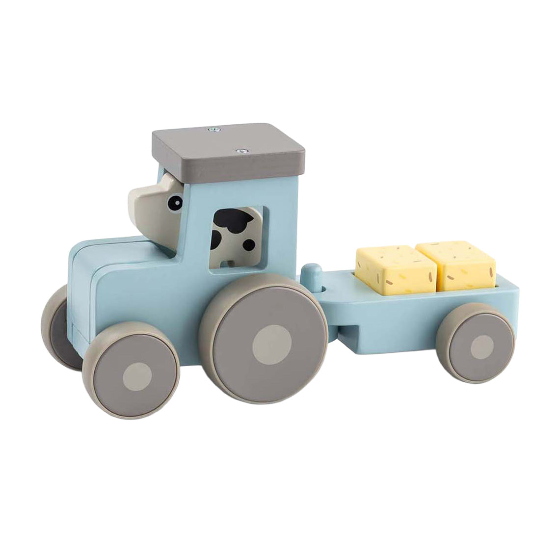 Done by deer tiny farm wooden tractor dotti blue