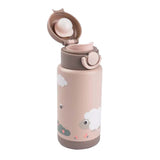 Done by deer insulated drinking bottle tiny farm - pink