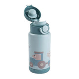 Done by deer insulated drinking bottle tiny farm - blue