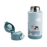 Done by deer insulated drinking bottle tiny farm - blue