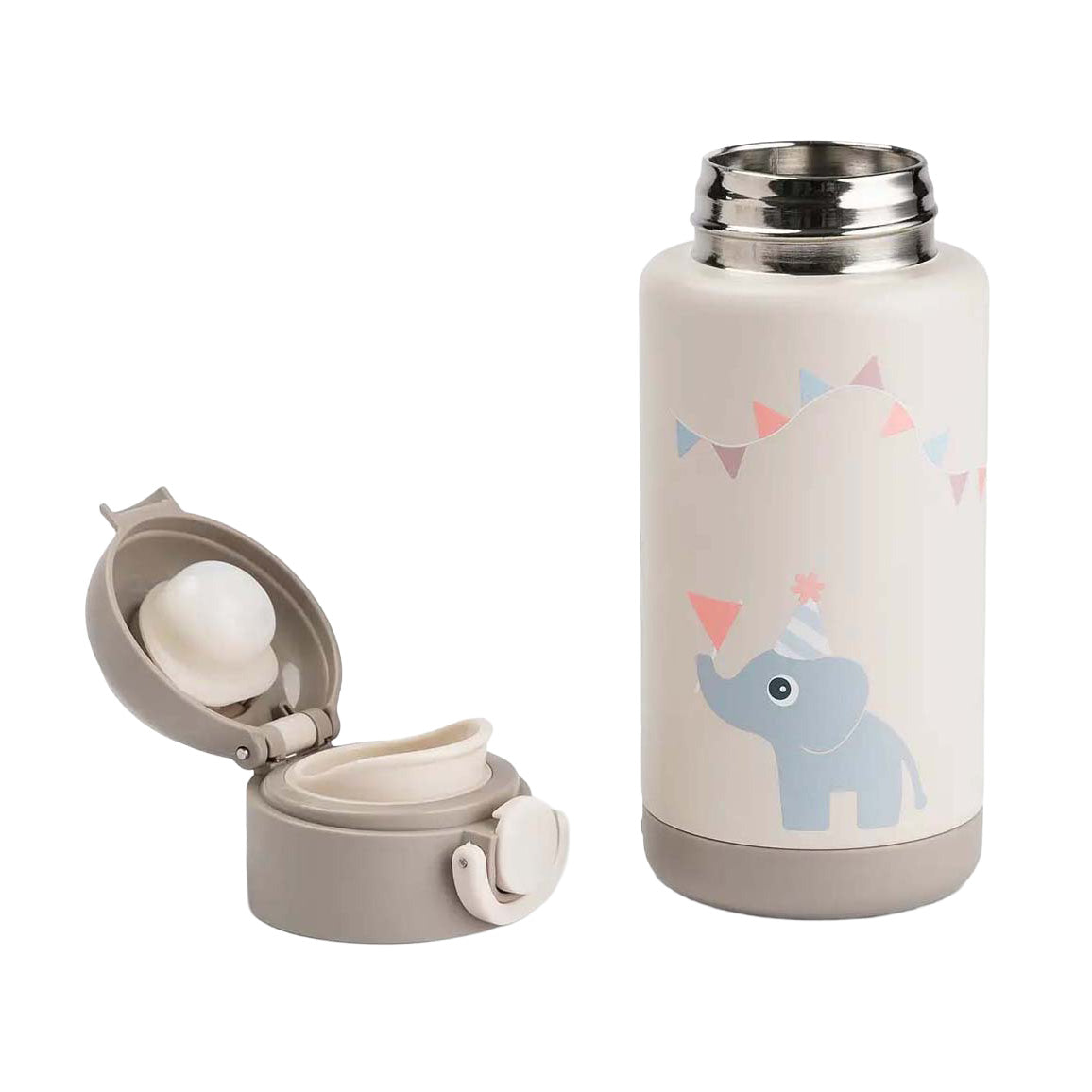 Done by deer insulated drinking bottle celebration - beige