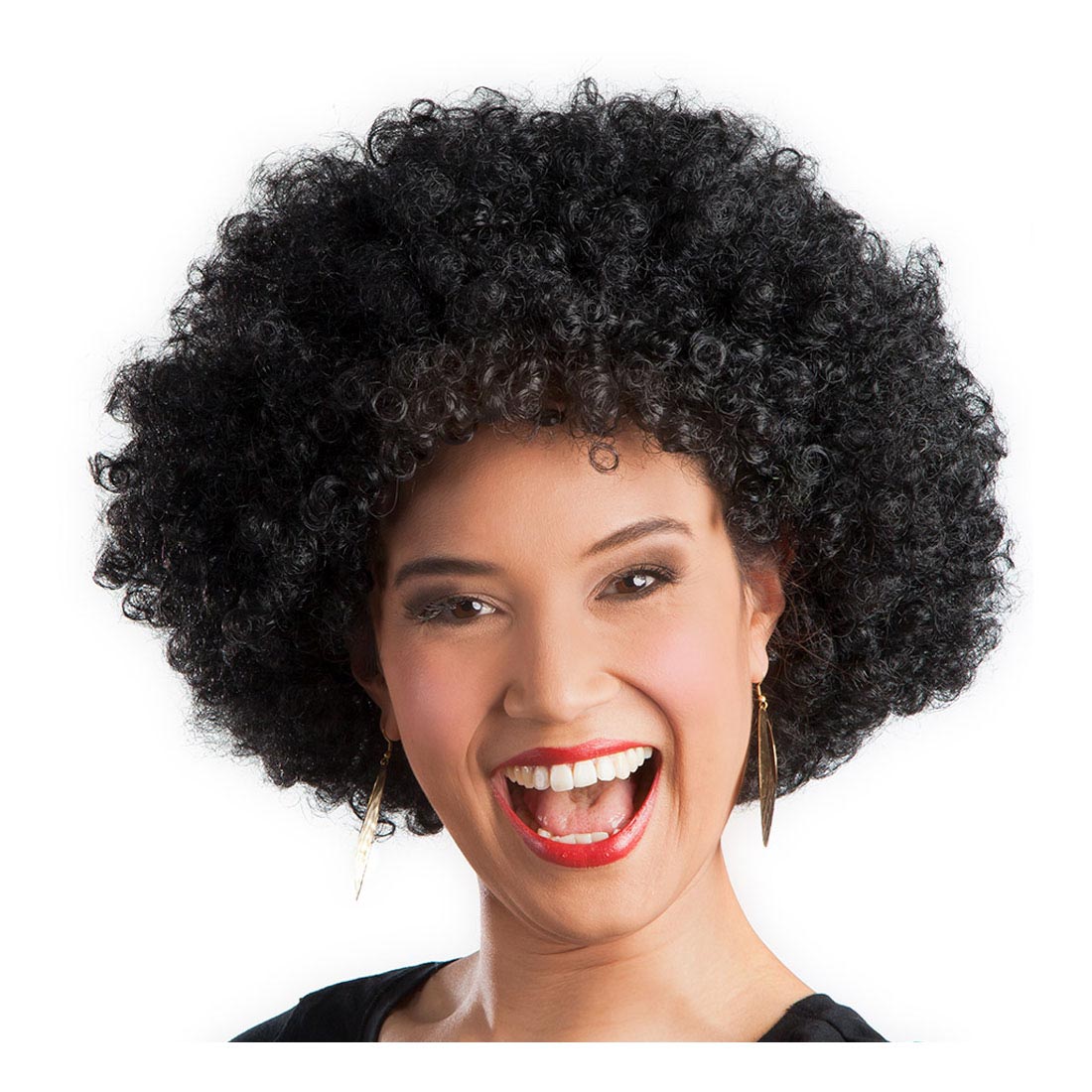 Boland Perück afro schwaarz erwuessener
