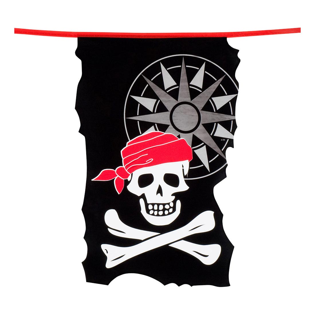 Ligne de drapeau pirate de Boland, 10 mtr.