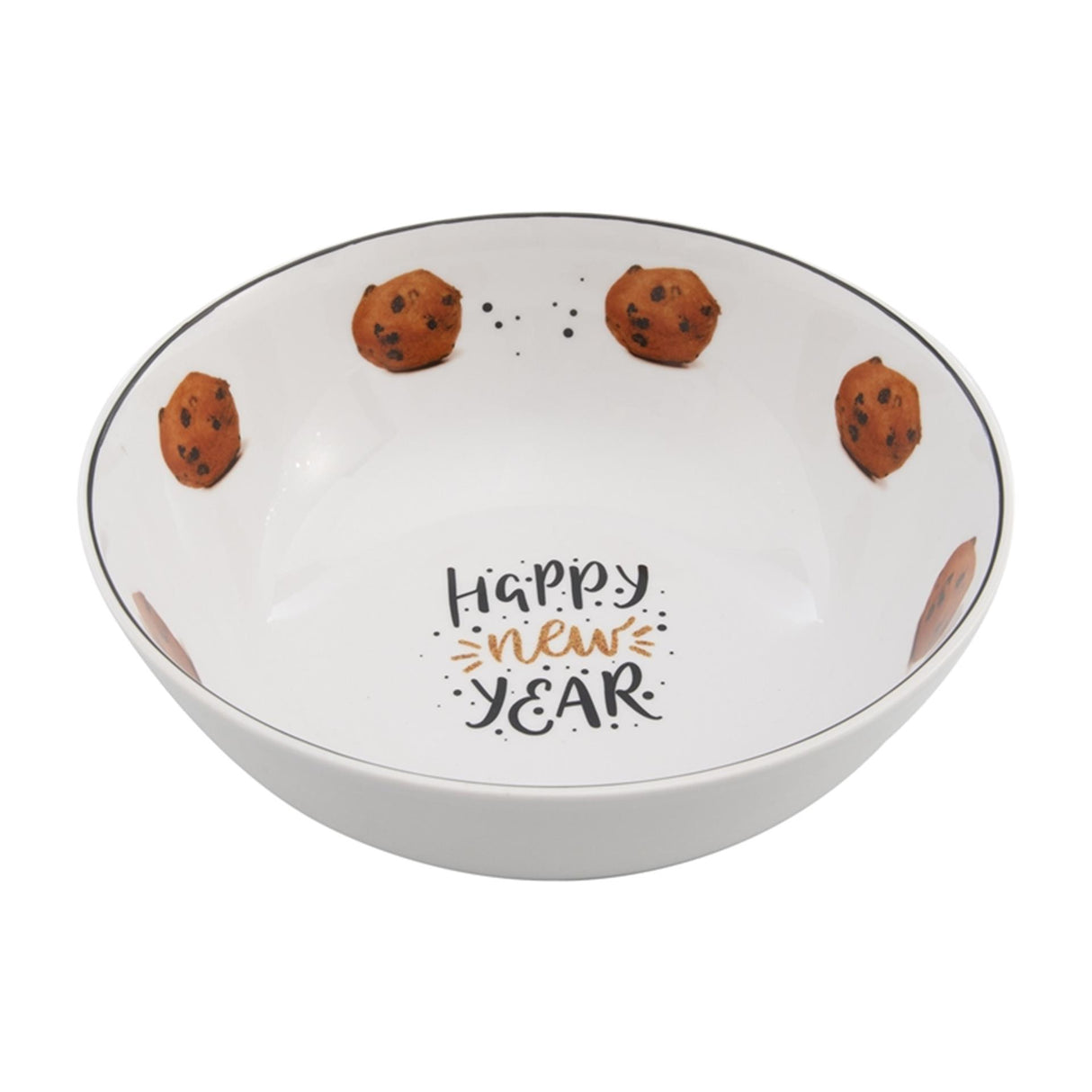 Food for fun oliebollen bowl with print ø27cm