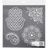 Https: www.cchobby.nl template-ethnic-motivs-dimensions-30-5x30-5-cm-thickness-0-31-mm-1-sheet