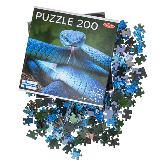 Tactic jigsaw puzzle Blue Viper, 200st.