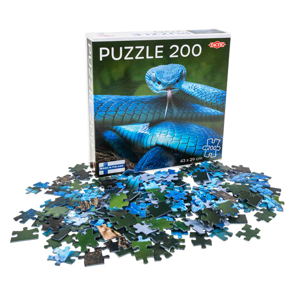 Tactic jigsaw puzzle Blue Viper, 200st.