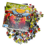 Tactic jigsaw puzzle colorful crab, 200st.