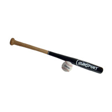 Tactic Sunsport baseball bat with ball, 71cm