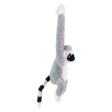 Tactic Jungle Mates plush toy - lemur maki gray black