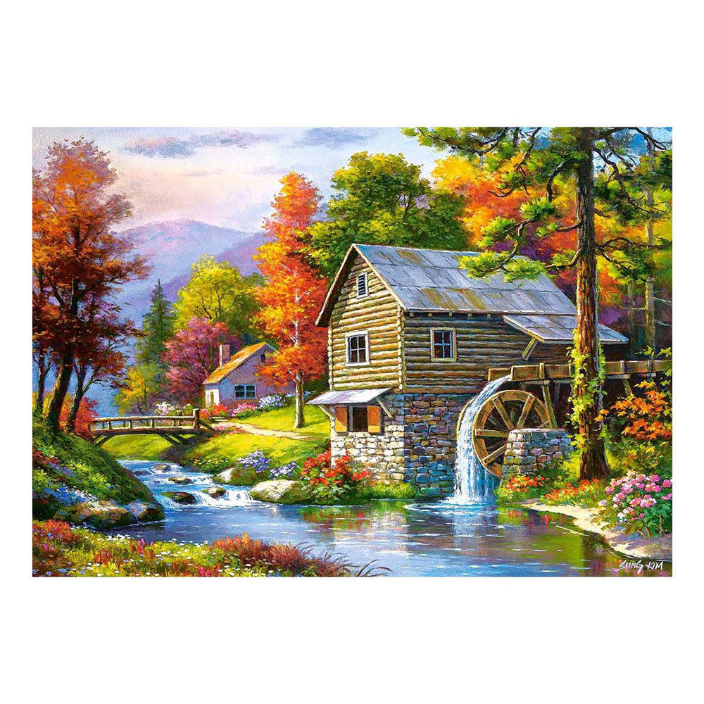 Castorland jigsaw puzzle Old Sutter's Mill, 500 pcs.