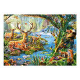 Castorland jigsaw puzzle forest life, 500 pc.