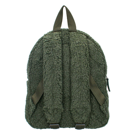 Vadobag backpack fun be soft and kind teddy green