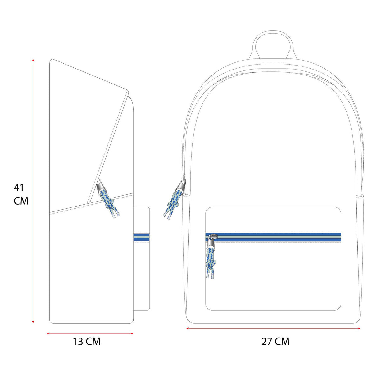 Vadobag Rucksack skooter net Äre Geschäftsblack