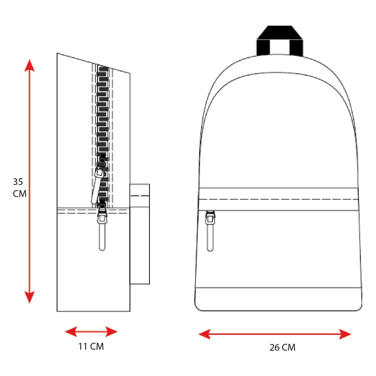 Vadobag Backpack Skooter nei Aventuren