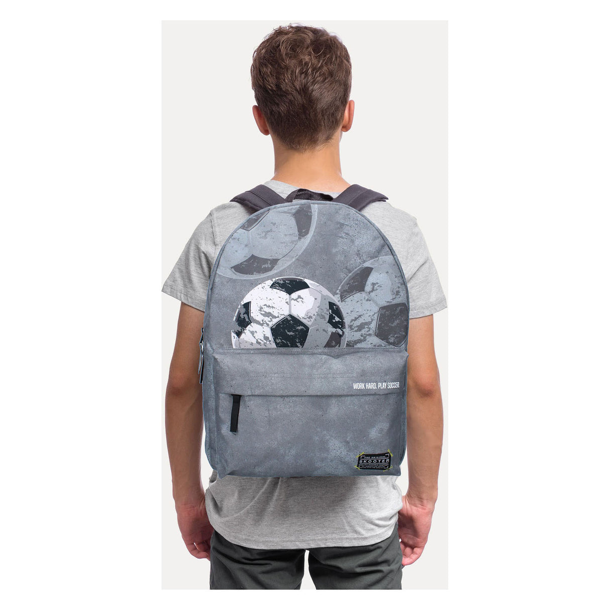 Vadobag backpack scooter high score gray