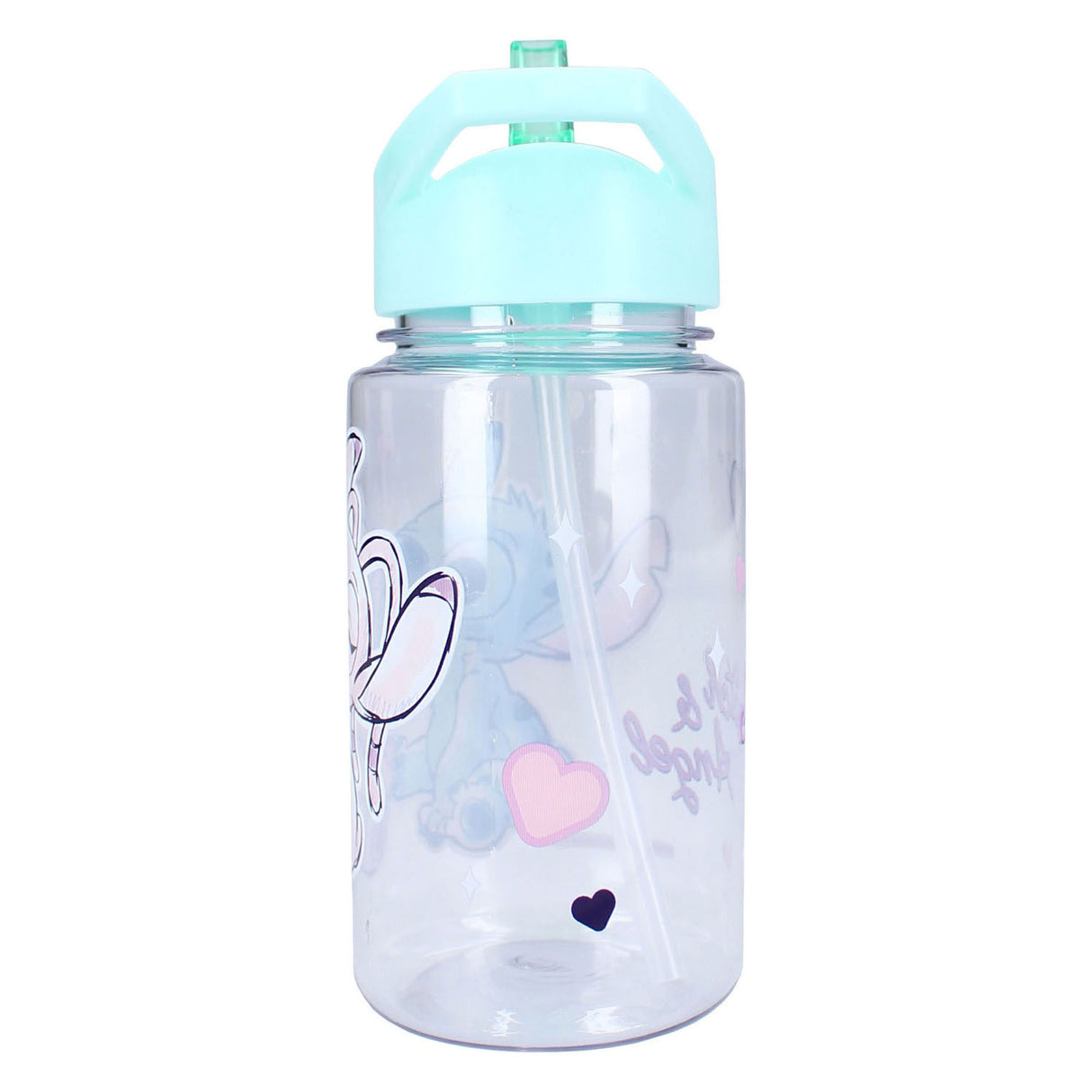 Vadobag drénkt Flasche Stitch loosst eis iessen, 450ml