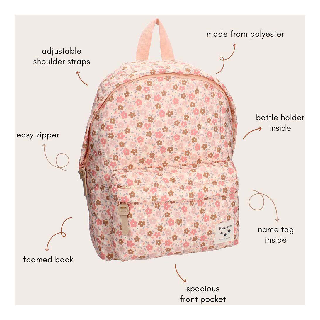 Kidzroom backpack Lyon magical meadows flowers