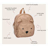 Kidzroom backpack porto beary excited leather