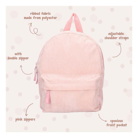 Vadobag ryggsekk moro løpe rundt rosa