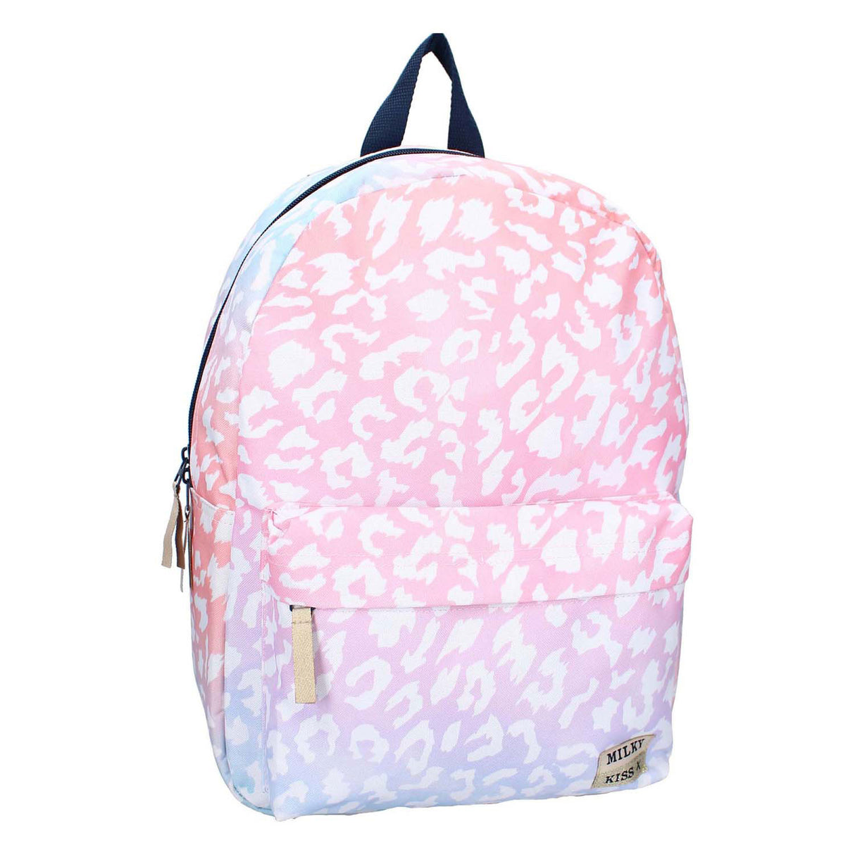 Milky kiss backpack bold style leopard print