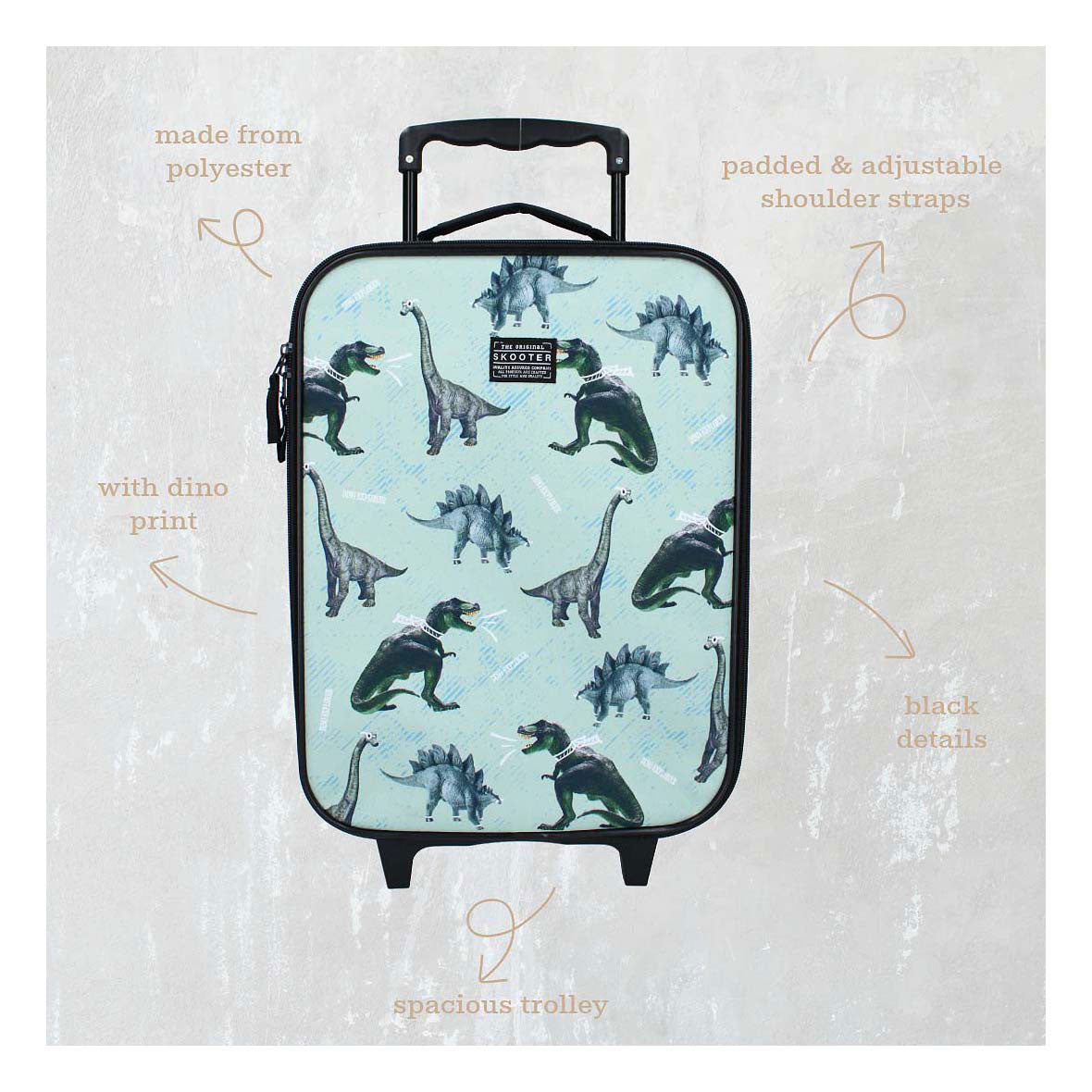 Vadobag scooter trolley suitcase boundless