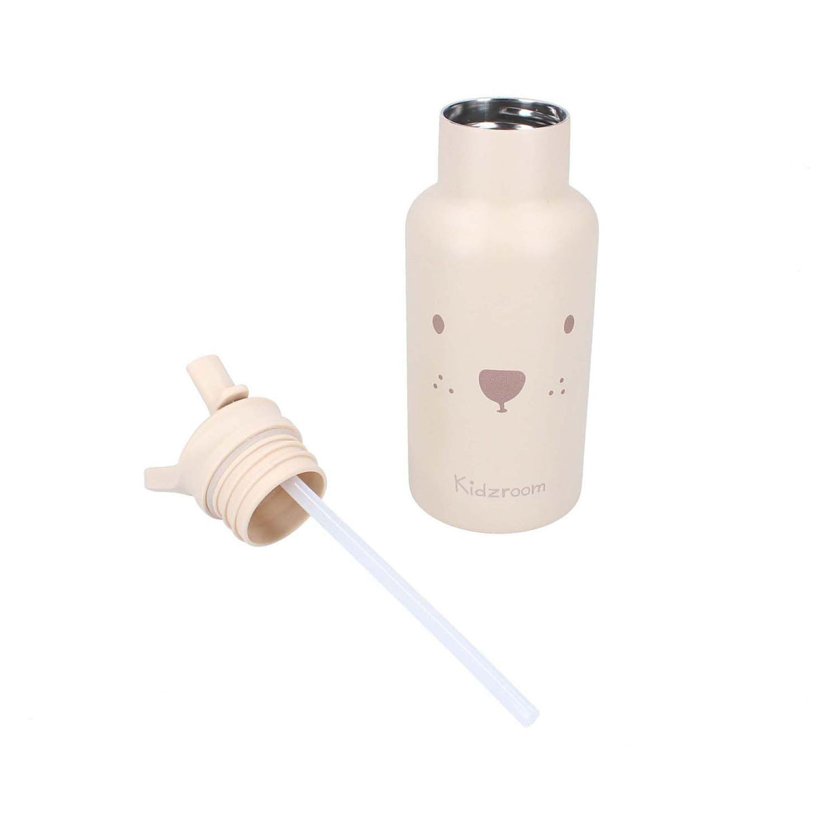 Kidzroom drinking bottle sweet sips teddy bear, 350ml