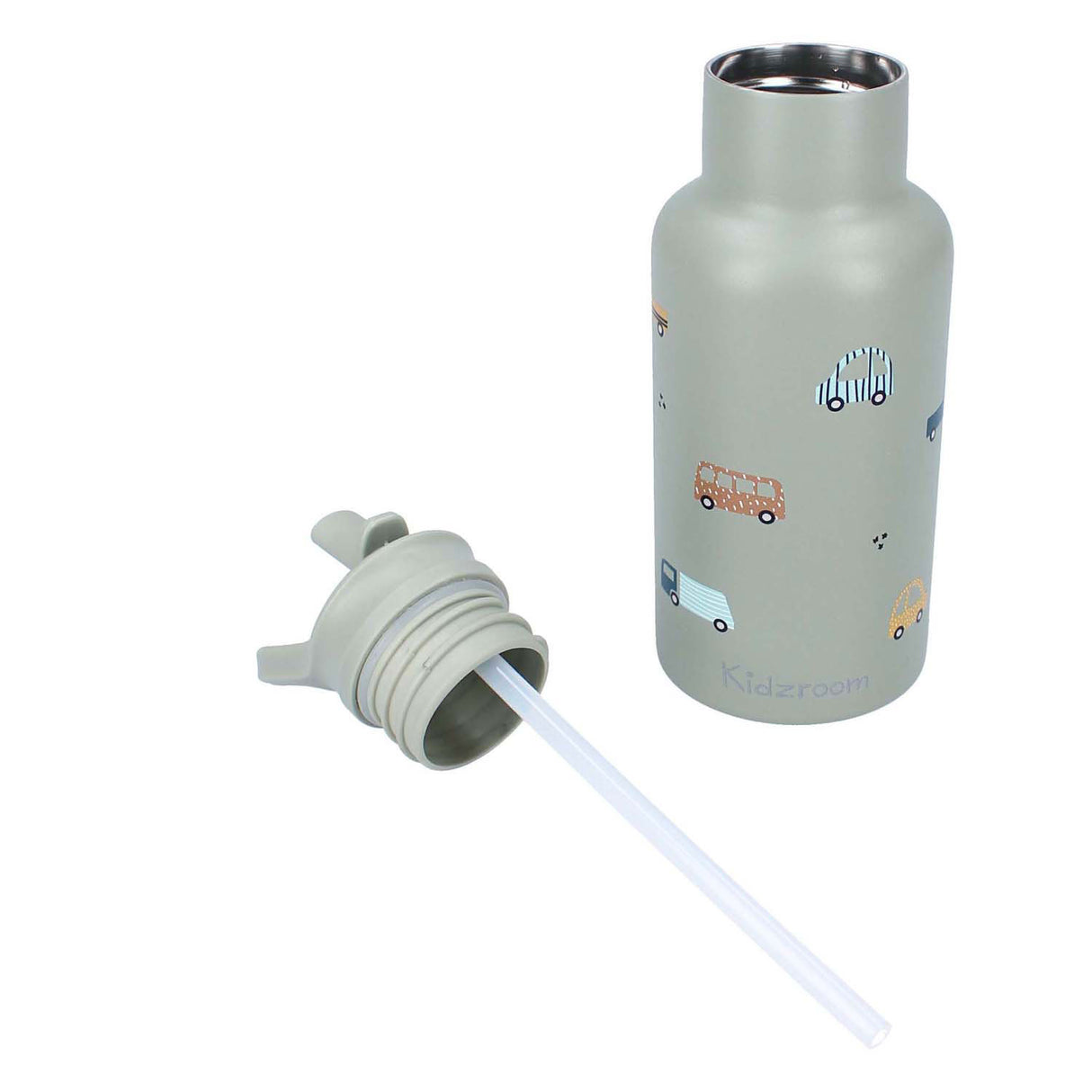 Kidzroom drinking bottle sweet sips vehicles, 350ml