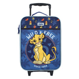Vadobag the lion king (simba) trolley case made to roll