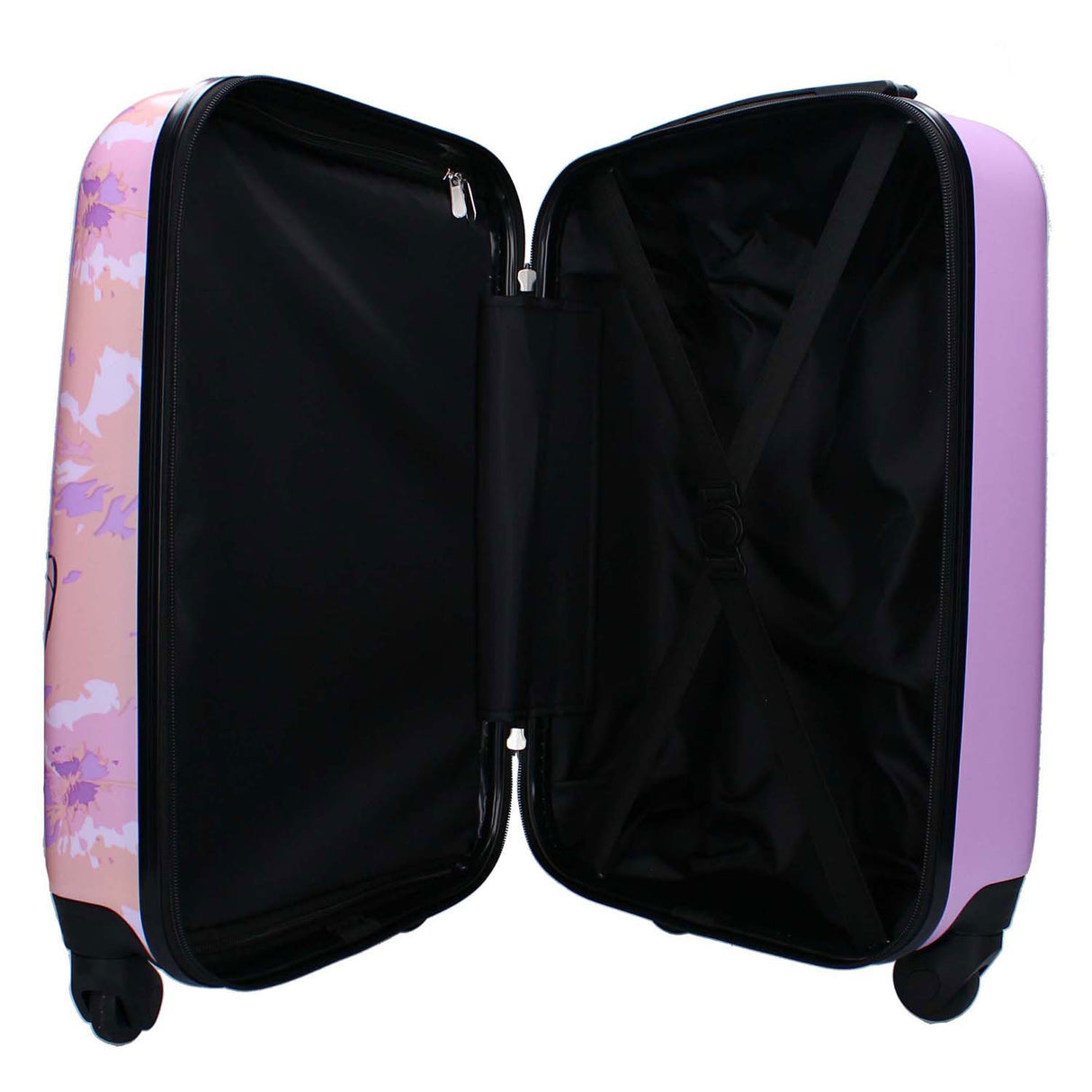 Vadobag stitch trolley suitcase ohana forever