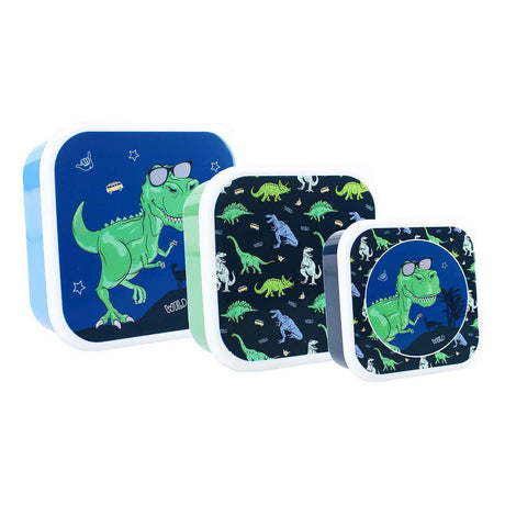 Vadobag prêt Dino Snackbox an Uebstbox - 3in1