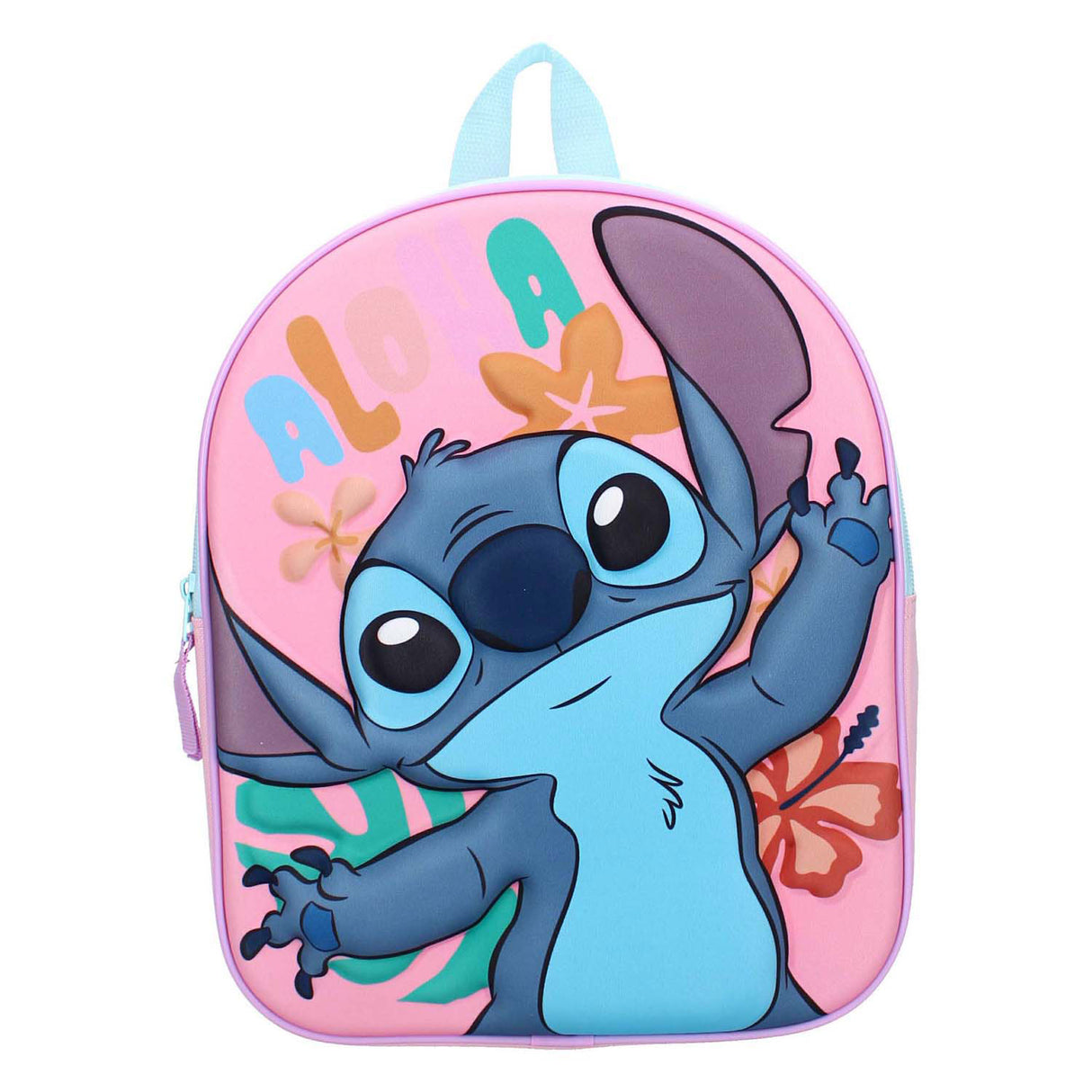 Mochila disney stitch Simply especial 3D rosa