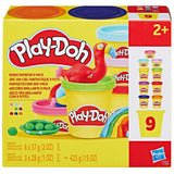 Playdoh 9-pack assorted | 3 pieces