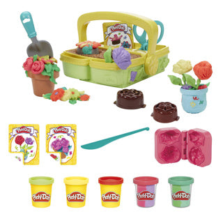 Playdoh flores desabrochando