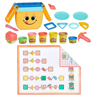 Play-doh piknik kreasjoner startsett - leire