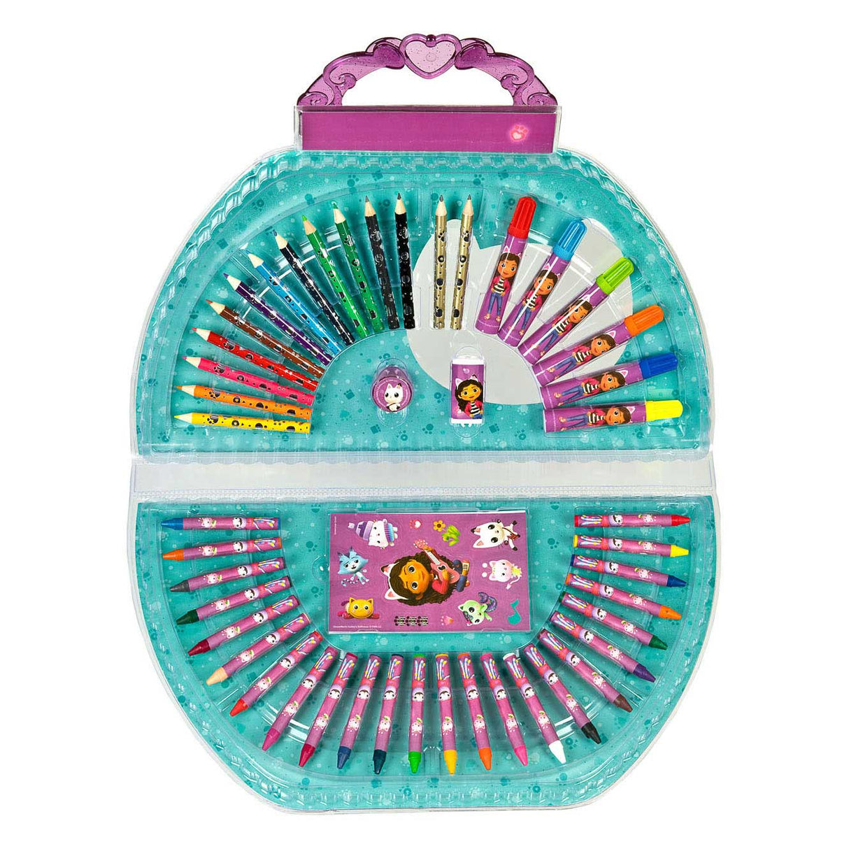 Undercover Gabbys Dollhouse Color Case, 51dlg.