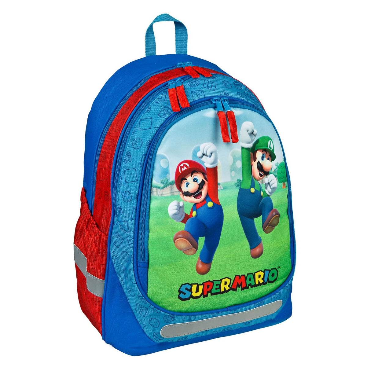 Mochila encubierta de la escuela Super Mario