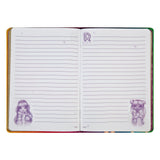 Rainbow High notebook with magnetic closure