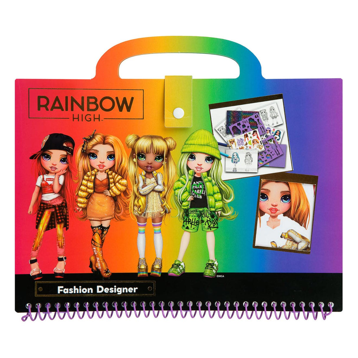 Undercover Rainbow High Fashion Designer Color Set