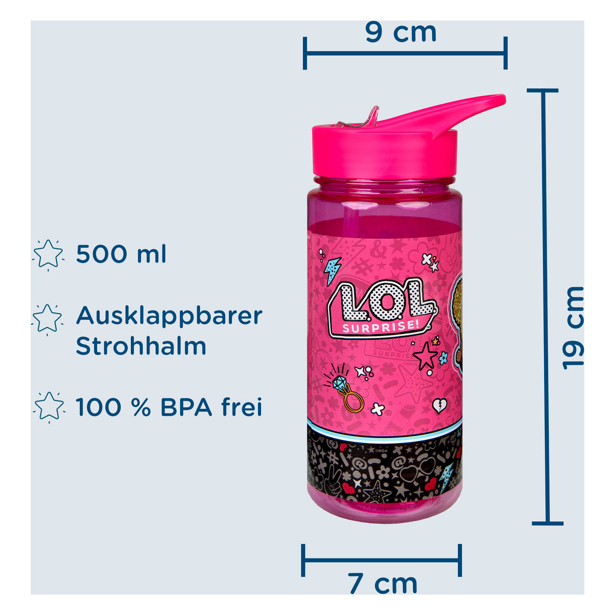 L.O.L. Överraskning! Drickflaska, 500 ml