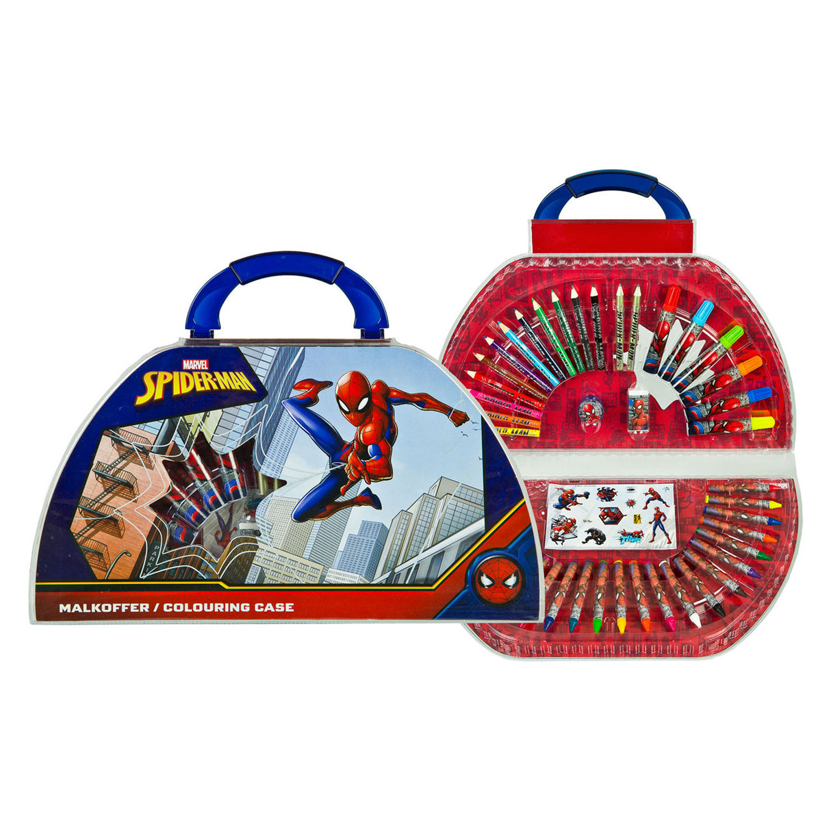 Spiderman Color suitcase, 51dlg.