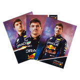 Undercover Notebooks Set Red Bull Racing Max Verstappen, 3st.