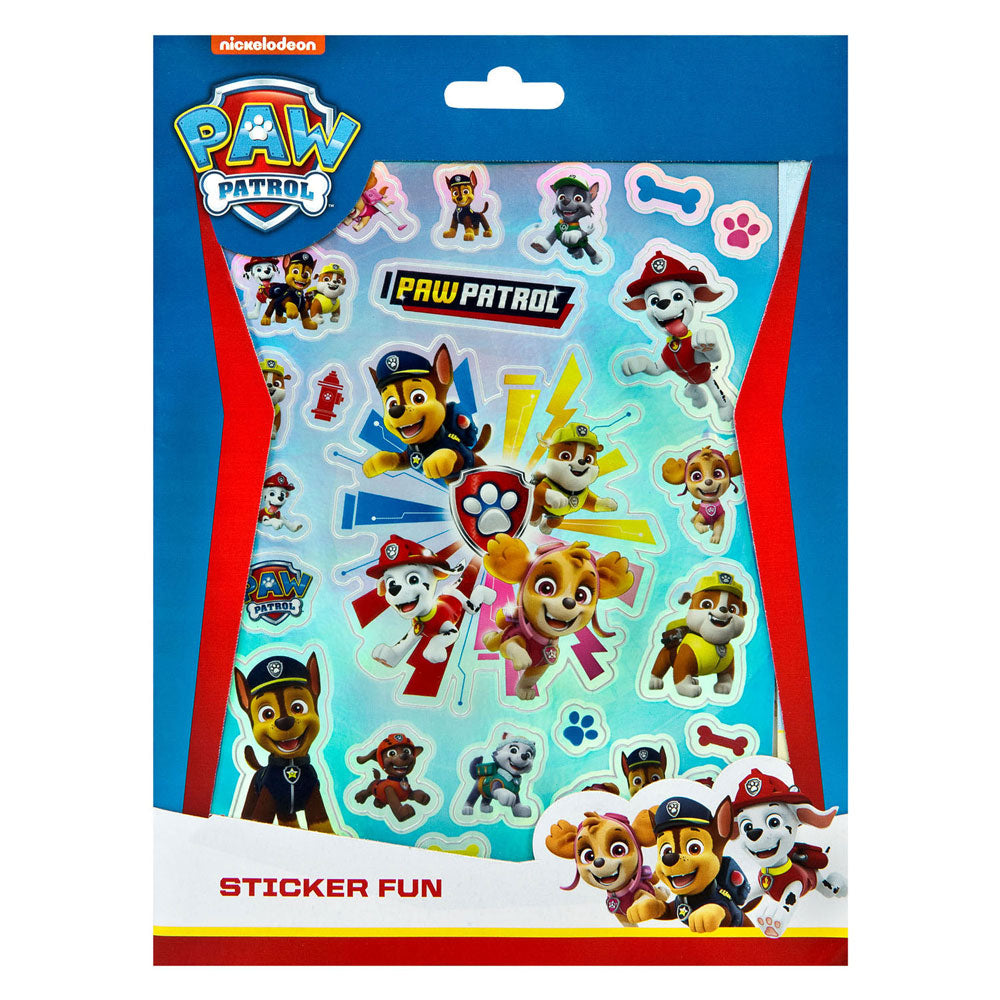 Undercover Sticker Fun Paw Patrol, 8 ark